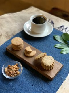 冬のクッキーと森のコーヒーペアリング