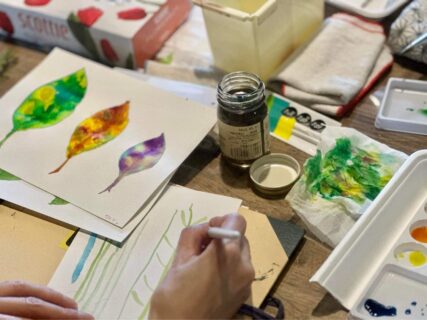 【開催中止】1/27(土)「イラストレーターKaori yoshiokaさんとカラーインクで描く植物たち」