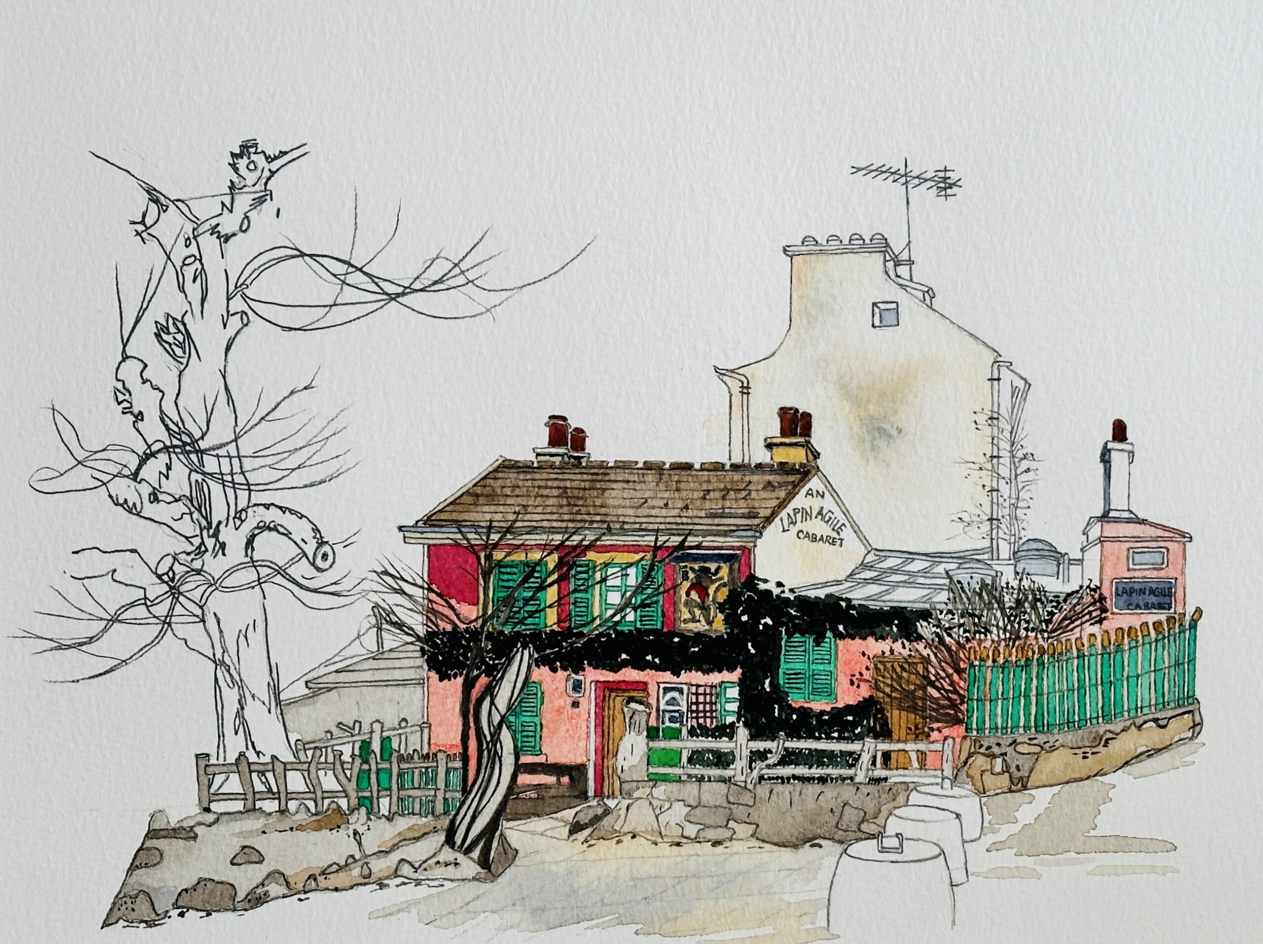 4/3(水)-4/8(金) 世界の街を訪ねて 平田健一郎水彩画個展